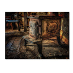 Trademark Fine Art LBR0270-C1419GG "Liberty Wood Stove" by Lois Bryan 14" x 19" Frameless Art