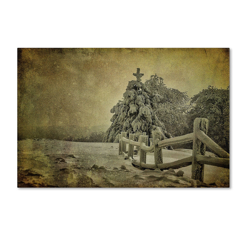 Trademark Fine Art LBR0272-C1219GG "Oh Christmas Tree" by Lois Bryan 12" x 19" Frameless Art