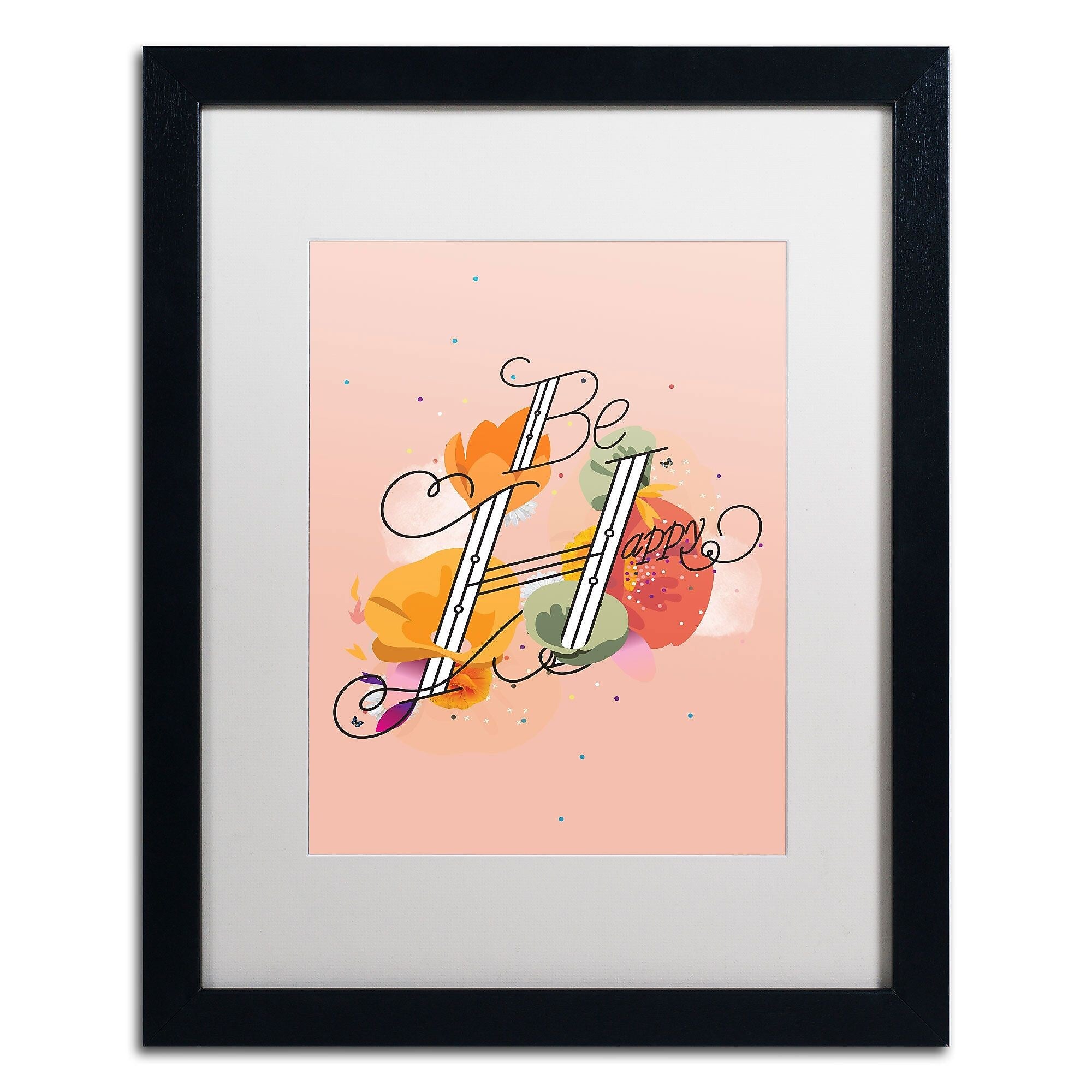 Trademark Fine Art ALI0622-B1620MF "The Reminder" by Kavan & Co 20" x 16" Framed Art, White Matted