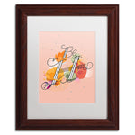 Trademark Fine Art ALI0622-W1114MF "The Reminder" by Kavan & Co 14" x 11" Framed Art, White Matted