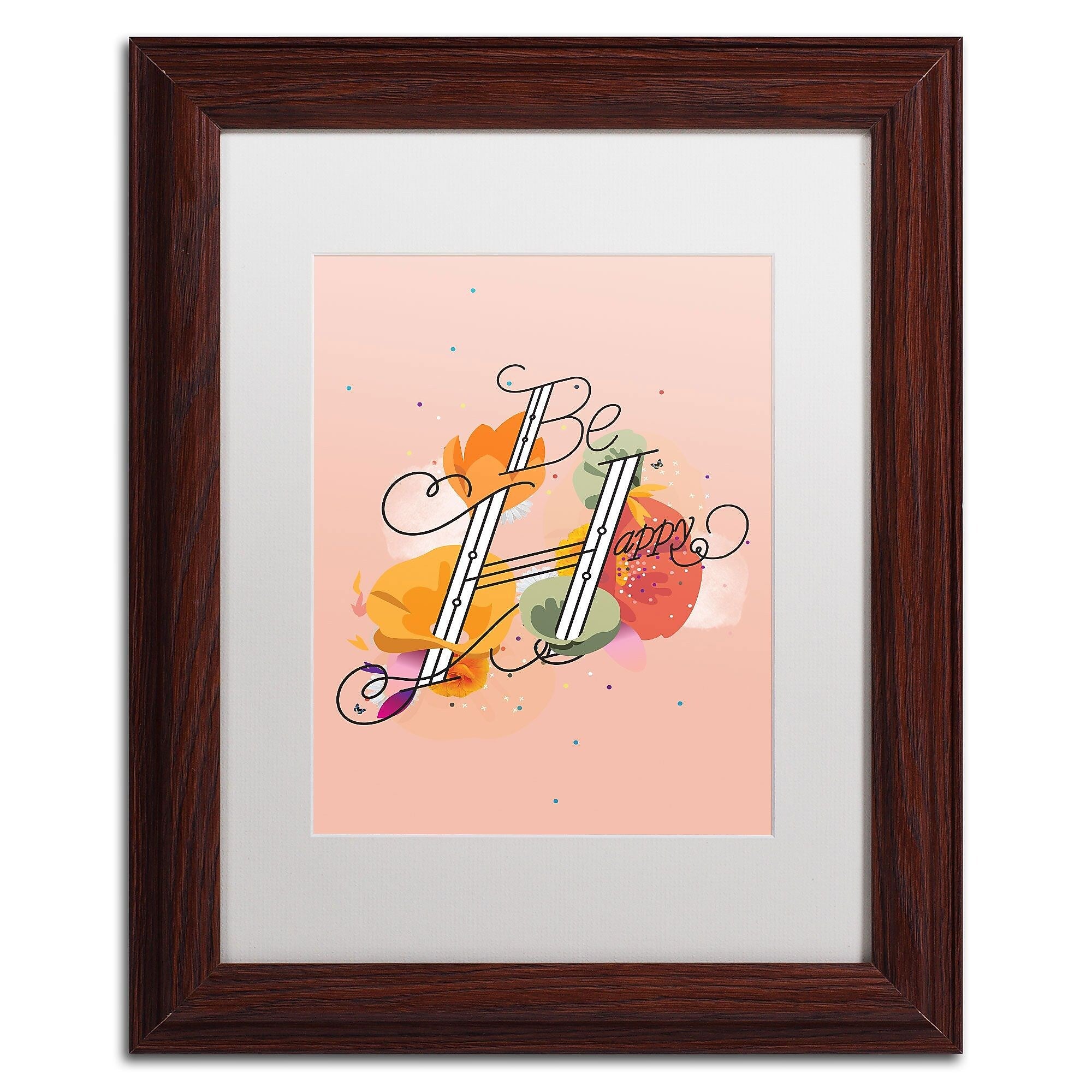 Trademark Fine Art ALI0622-W1114MF "The Reminder" by Kavan & Co 14" x 11" Framed Art, White Matted