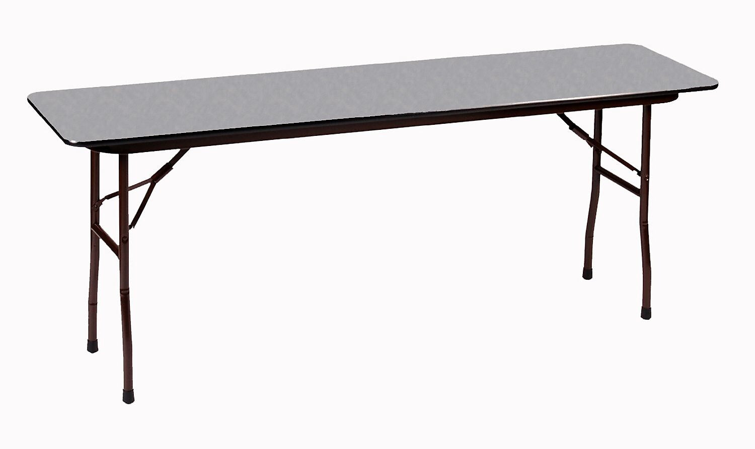 Correll 96-inch Metal, Particle Board & Laminate Seminar Table, Gray Granite