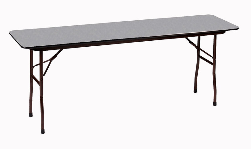 Correll 96-inch Metal, Particle Board & Laminate Seminar Table, Gray Granite