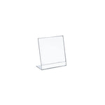 Azar Sign Holder, 5" x 7", Vertical, Table Top, Clear, Acrylic, 10/Pack (112722)