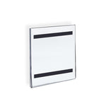 Azar Sign Holder, 5.5" x 8.5", Vertical, Wall Mounted, Clear, Acrylic, 10/Pack (129924)