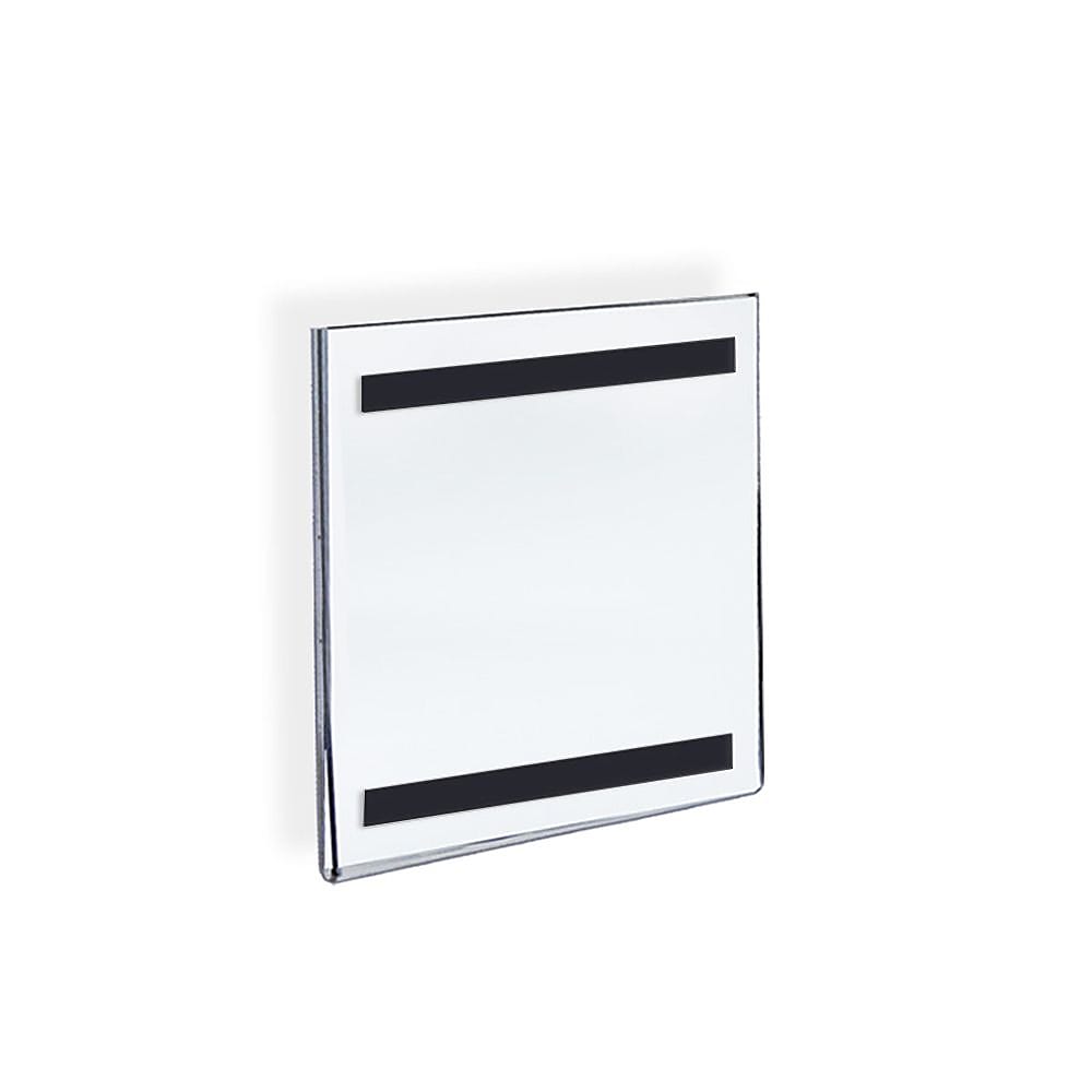 Azar Sign Holder, 5" x 7", Vertical, Wall Mounted, Clear, Acrylic, 10/Pack (129927)