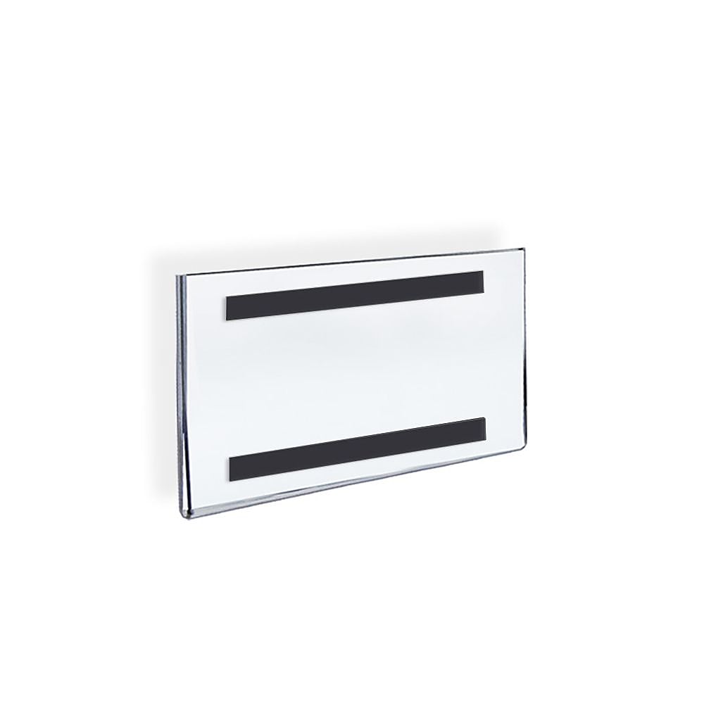 Azar Sign Holder, 5" x 7", Horizontal, Wall Mounted, Clear, Acrylic, 10/Pack (129928)