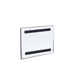 Azar Sign Holder, 5.5" x 5.5", Wall Mounted, Clear, Acrylic, 10/Pack (129929)