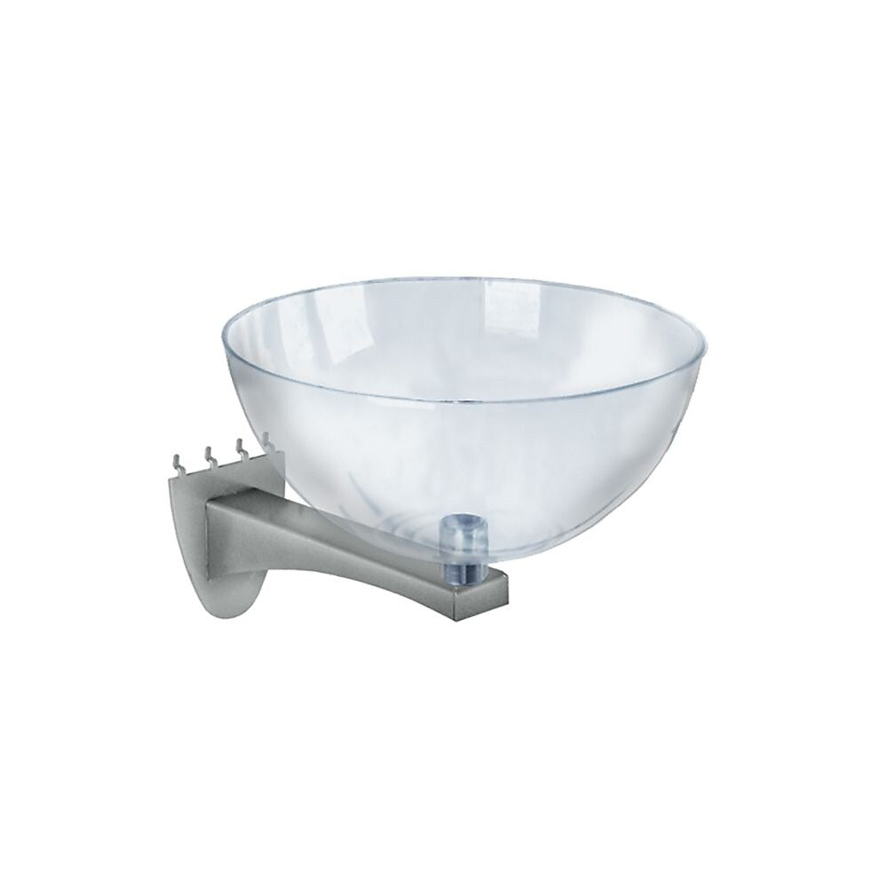 Azar 14-inch Clear Hanging Bowl Display