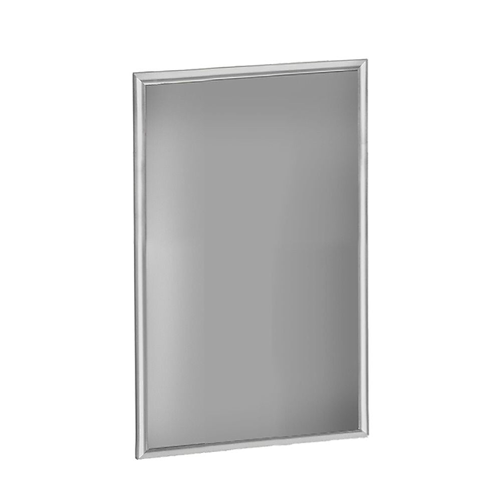 Azar Poster Holder, 20" x 30", Wall Mounted, Gray, Metal (300220-SLV)