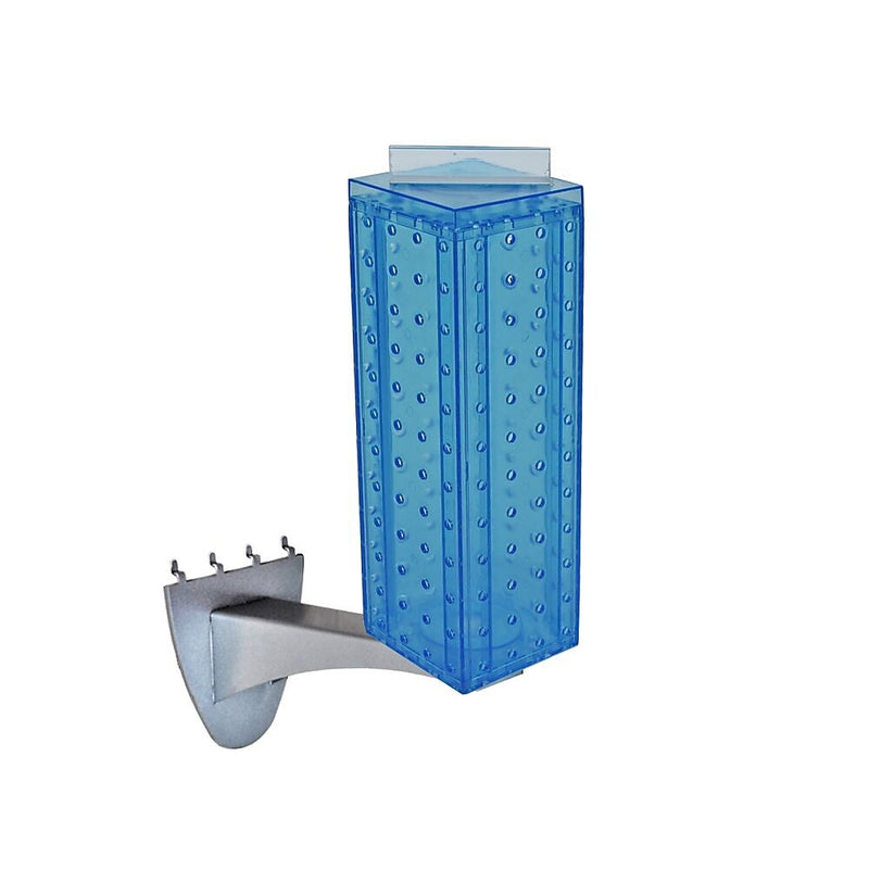Azar 12" x 4" Pegboard Extension Display, Blue (700231-BLU)
