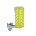 Azar 12 x 4-inch Yellow Pegboard Extension Display