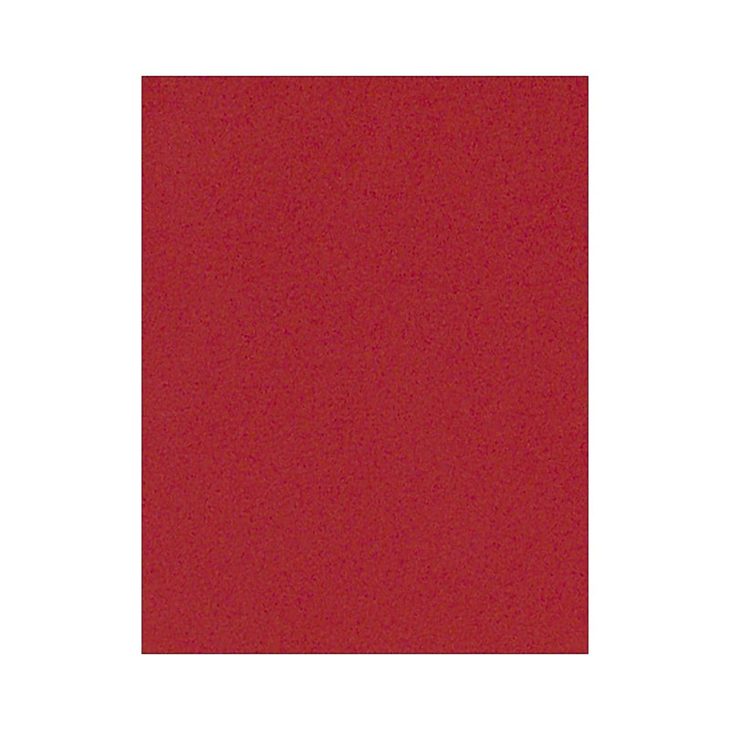 LUX 100 lb. Cardstock Paper, 8.5" x 11", Ruby Red, 50 Sheets/Pack (81211-C-76-50)