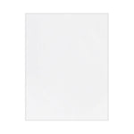 LUX 80 lb. Cardstock Paper, 8.5" x 11", Bright White, 50 Sheets (81211-C-98-50)
