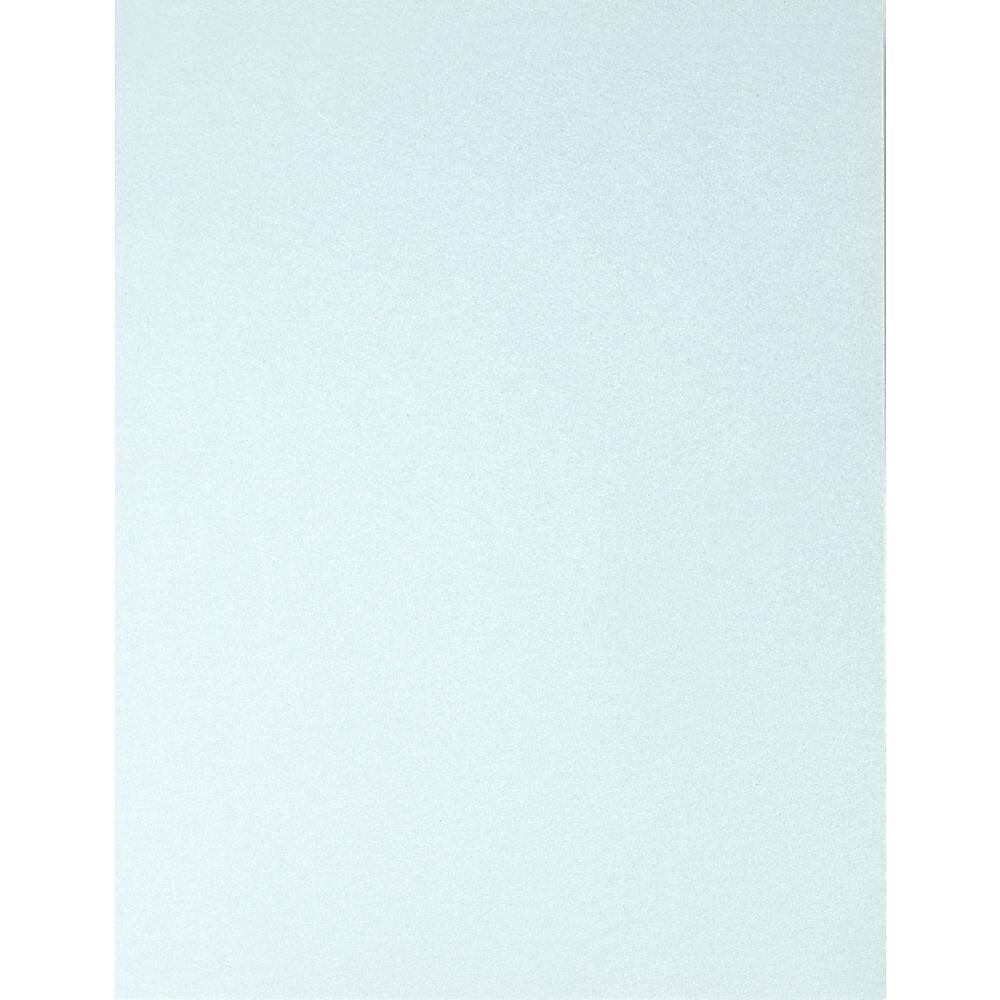 LUX 105 lb. Cardstock Paper, 8.5" x 11", Aquamarine Metallic, 50 Sheets/Pack (81211-C-06-50)
