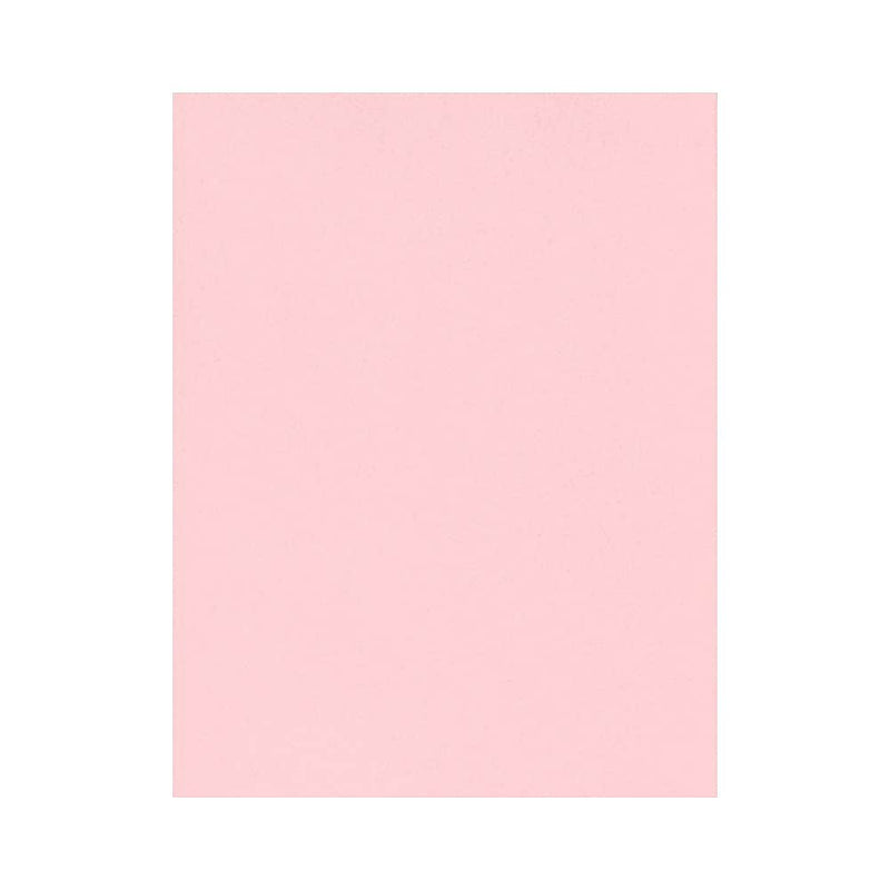 LUX 100 lb. Cardstock Paper, 8.5" x 11", Candy Pink, 50 Sheets/Pack (81211-C-23-50)