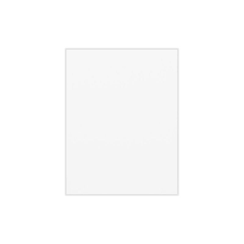 LUX 105 lb. Cardstock Paper, 8.5" x 11", Crystal Metallic, 50 Sheets/Pack (81211-C-30-50)