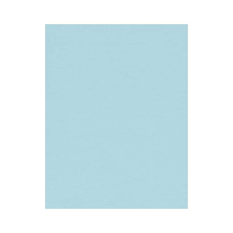 LUX 8.5" x 11" Color Business Paper, 24 lbs. Pastel Blue, 50 Sheets/Ream (81211-P-64-50)