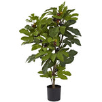Nearly Natural 5440 Fig Tree 32 x 20 inch, Green