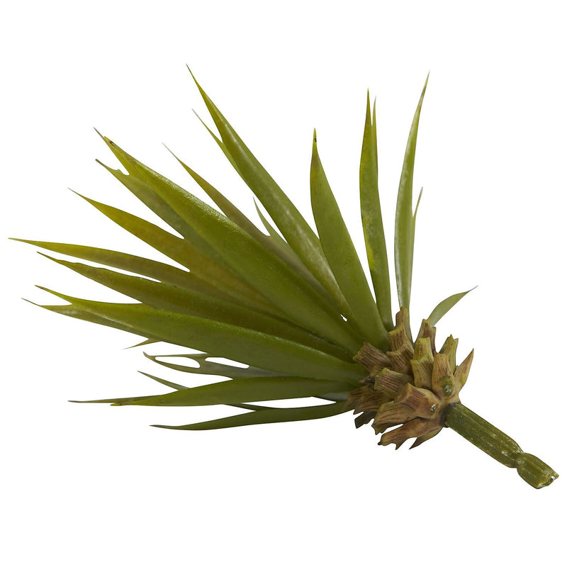 Nearly Natural 6111-S12 Mini Spiky Agave Succulent Plant 6 x 5.5 inch, Green