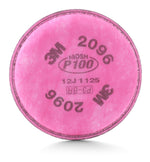 3M™ Particulate Filter, P100, Acid Gases, 2/PK (142-2096)