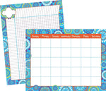 Barker Creek Moroccan 22" x 17" Daily & Monthly Wall Calendar, Reversible, 2/Set (LL575)