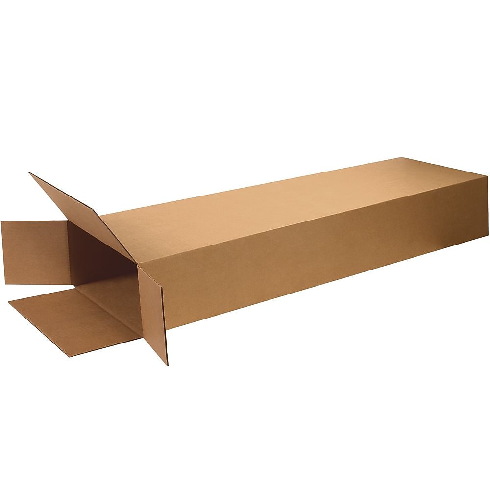 20" x 8" x 60" Heavy Duty Side Loading Boxes, 5/Bundle (HD20860FOL)