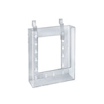 Azar Brochure Holder, 6.625" x 8.5", Vertical, Wall Mounted, Clear, Plastic, 10/Pack (252344)