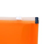 JAM Paper Expanding Wallet with Zipper Closure, Letter, Orange, 12/Pack (921Z1OR)
