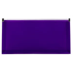 JAM Paper Expanding Wallet with Zipper Closure, Letter, Purple, 12/Pack (921Z1PU)
