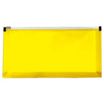 JAM Paper Expanding Wallet with Zipper Closure, Letter, Yellow, 12/Pack (921Z1YE)