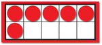 Carson-Dellosa Ten Frames and Counters Manipulative, 44/Set