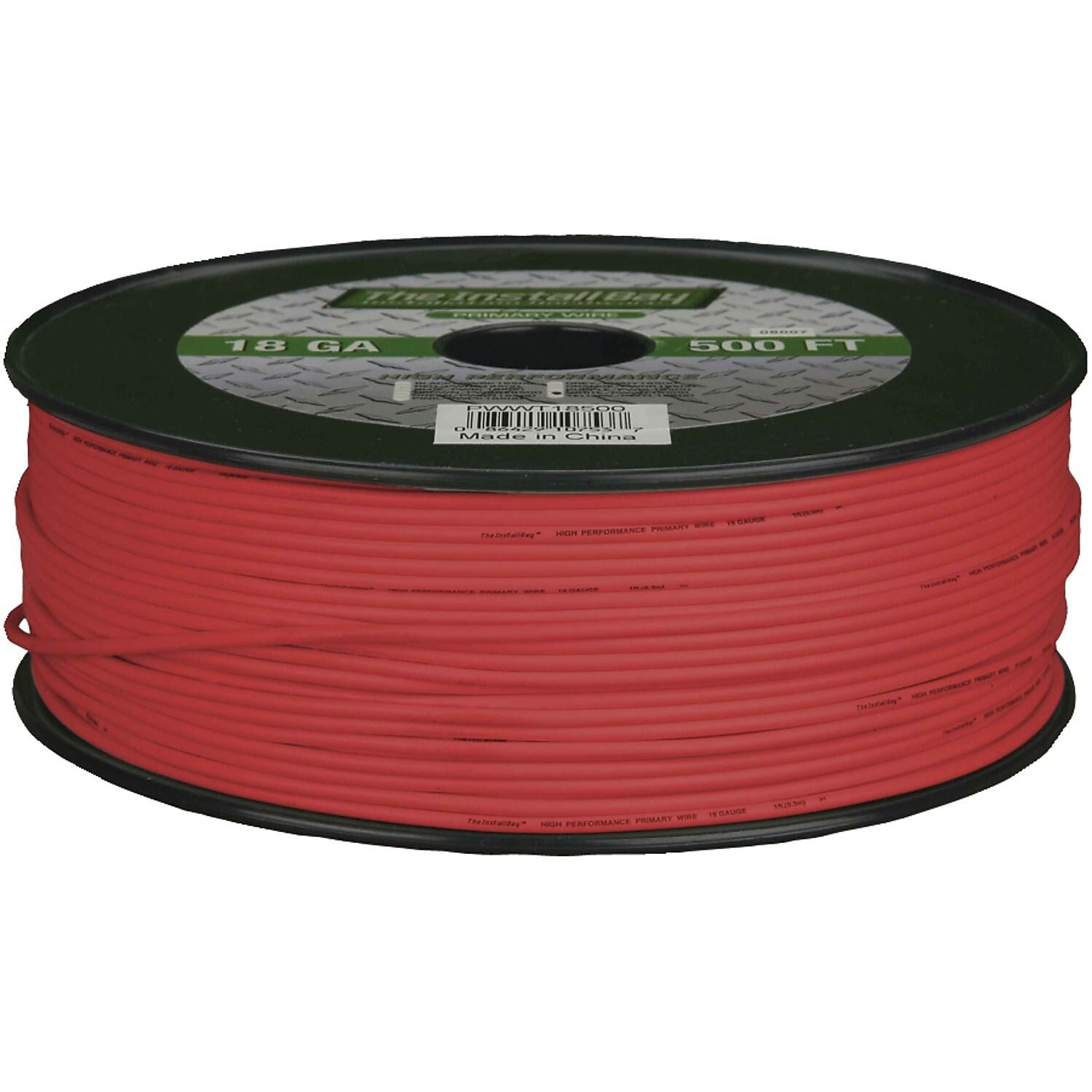 Install Bay™ PW18500 18 Gauge Primary Wire, 500', Red