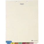 Medical Arts Press® 8-Tab Chart Medical Indexes, End-Tab, 175/Bx