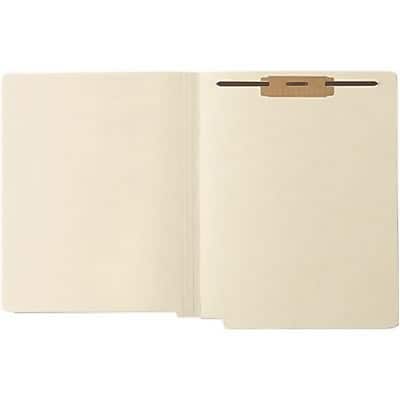 Medical Arts Press® 11 pt. Full-Cut End-Tab File Folders, One Fastener, Position 1, Letter Size, 250/Box