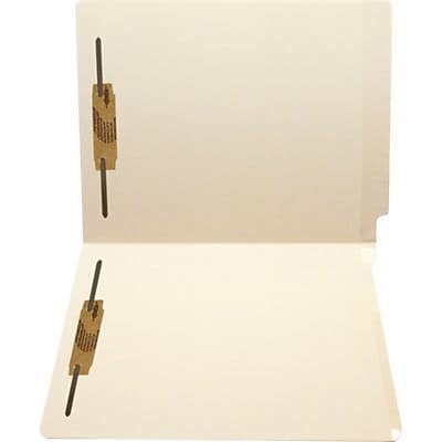 Medical Arts Press Recycled Heavy Duty Reinforced End Tab File Folder, 1/3-Cut Tab, Letter Size, Manila, 50/Box (33064)