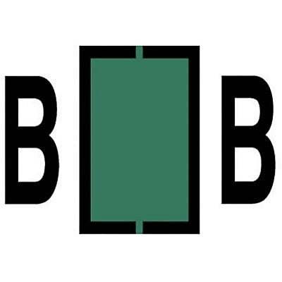 Medical Arts Press® Jeter® Compatible Alpha Sheet Style Labels, "B"