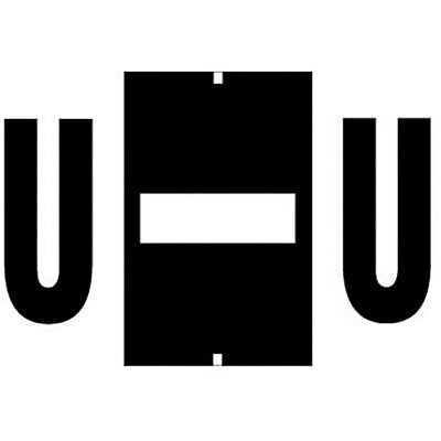 Medical Arts Press® Jeter® Compatible Alpha Sheet Style Labels, "U"