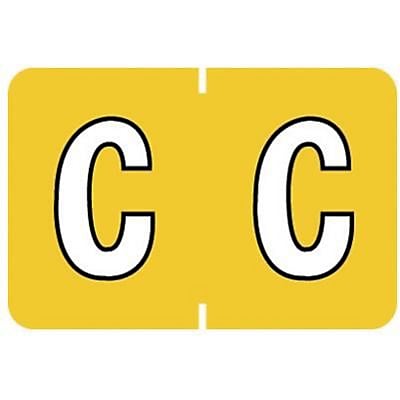 Medical Arts Press® Barkley® & Sycom® Compatible Alpha Roll Style Labels, "C"