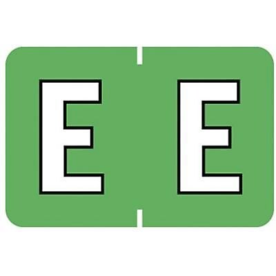 Medical Arts Press® Barkley® & Sycom® Compatible Alpha Roll Style Labels, "E"