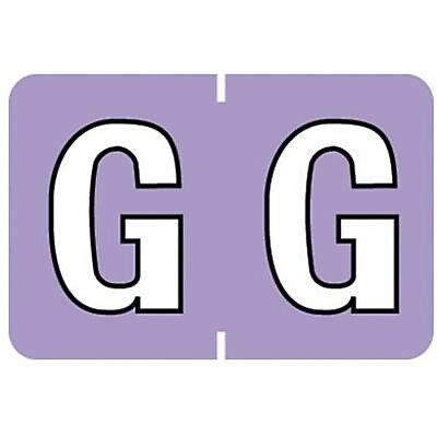 Medical Arts Press® Barkley® & Sycom® Compatible Alpha Roll Style Labels, "G"