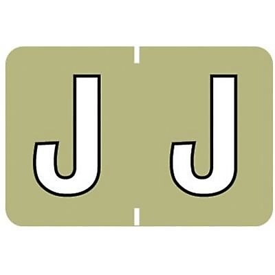 Medical Arts Press® Barkley® & Sycom® Compatible Alpha Roll Style Labels, "J"