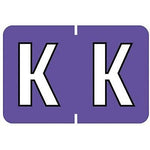 Medical Arts Press® Barkley® & Sycom® Compatible Alpha Roll Style Labels, "K"