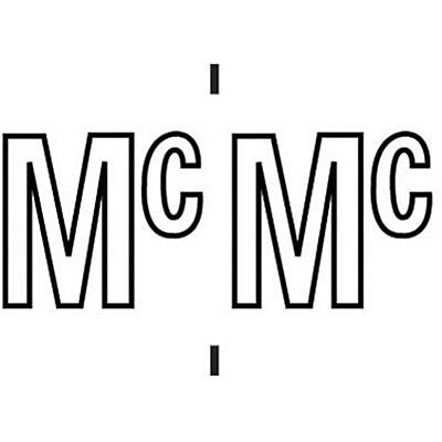 Medical Arts Press® Barkley® & Sycom® Compatible Alpha Sheet Style Labels, "Mc"