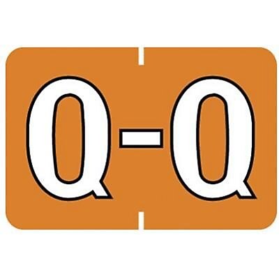 Medical Arts Press® Barkley® & Sycom® Compatible Alpha Sheet Style Labels, "Q"