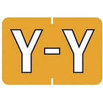 Medical Arts Press® Barkley® & Sycom® Compatible Alpha Roll Style Labels, "Y"