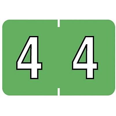 Medical Arts Press® Barkley® & Sycom® Compatible Numeric Roll Labels, "4"
