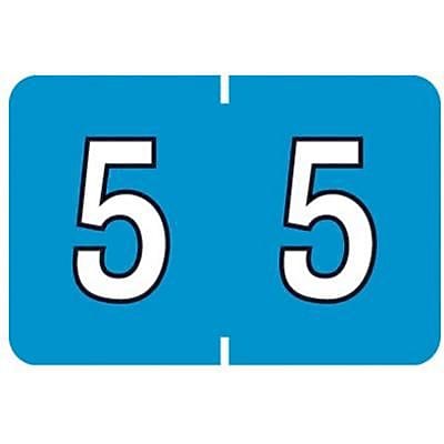 Medical Arts Press® Barkley® & Sycom® Compatible Numeric Roll Labels, "5"