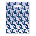 Medical Arts Press® Veterinary Scatter Print Bags, 9" x 13",  Dog and Cat Backs (36688)