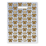 Medical Arts Press® Veterinary Scatter Print Bags, 11" x 15",  Dog and Cat Heads (10694)